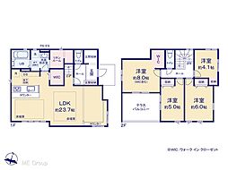 流山市江戸川台東1丁目　8期　新築一戸建て　全2棟