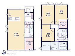 我孫子市青山台4丁目　新築一戸建て　全2棟