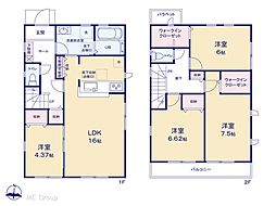 船橋市大穴北1丁目　新築一戸建て 全2棟