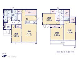 流山市江戸川台東1丁目　新築一戸建て 全2棟