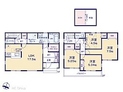 八潮市伊草1丁目　第2　新築一戸建て　全2棟