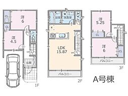 川口市青木3丁目　新築一戸建て　全1棟