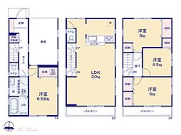 江戸川区篠崎町3丁目　3期　新築一戸建て　全7棟