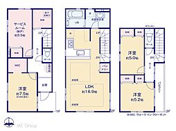 足立区花畑7丁目　17期　新築一戸建て　全3棟