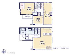 流山市東深井　17期　新築一戸建て　全2棟