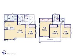 春日部市藤塚　新築一戸建て　全4棟