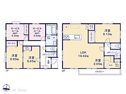 江戸川区東小岩4丁目　新築一戸建て　全1棟