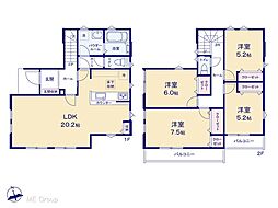 松戸市千駄堀 1期 新築一戸建て 全2棟