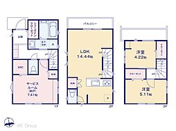 江戸川区中葛西2丁目　新築一戸建て　全1棟