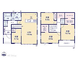 流山市こうのす台　4期　新築一戸建て　全3棟