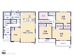 流山市こうのす台　4期　新築一戸建て　全3棟