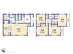 市川市福栄4丁目　新築一戸建て　全2棟