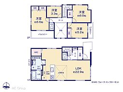 松戸市六実2丁目　12期　新築一戸建て　全1棟