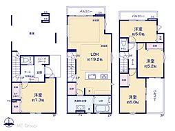 葛飾区東堀切3丁目　5期　新築一戸建て　全1棟