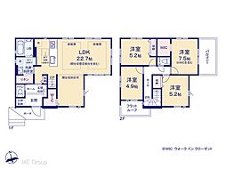 松戸市新松戸6丁目　11期　新築一戸建て　全1棟