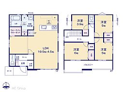 鎌ヶ谷市中佐津間　3期　新築一戸建て　全1棟