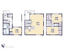 浦安市入船4丁目　新築一戸建て　全2棟