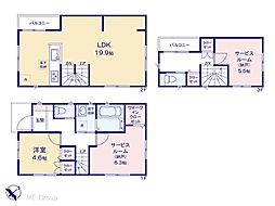 浦安市入船4丁目　新築一戸建て　全2棟