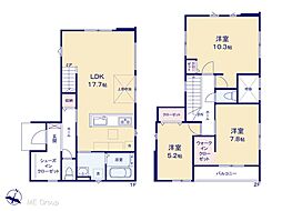 さいたま市緑区三室　12期　新築一戸建て　全2棟