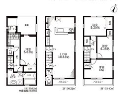 八潮市大瀬　新築一戸建て　全1棟