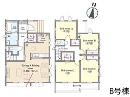 松戸市稔台3丁目　新築一戸建て　全2棟