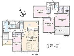 松戸市常盤平双葉町　新築一戸建て　全2棟