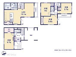 船橋市前原西2丁目 23期 新築一戸建て 全1棟