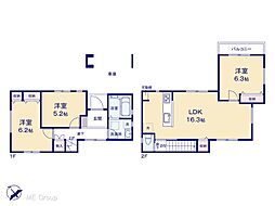 柏市中新宿3丁目　新築一戸建て　全1棟