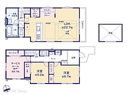市川市平田2丁目　8期　新築一戸建て 全1棟