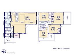 松戸市稔台3丁目 12期 新築一戸建て 全1棟