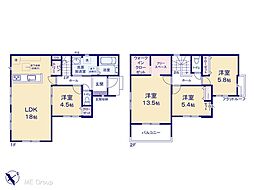 柏市東中新宿3丁目　9期　新築一戸建て　全1棟