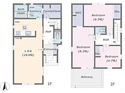 柏市高田　第1期　新築一戸建て　全1棟