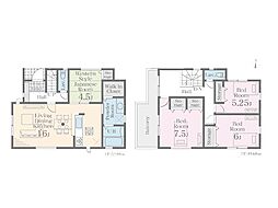 松戸市六実1丁目　新築一戸建て　全1棟