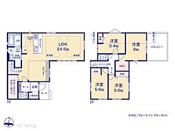 松戸市中金杉4丁目　6期　新築一戸建て　全1棟