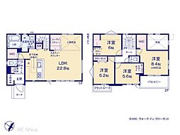 船橋市八木が谷3丁目　新築一戸建て　5期　全1棟