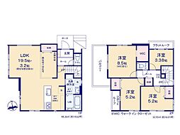 春日部市西金野井　4期　新築一戸建て　全1棟