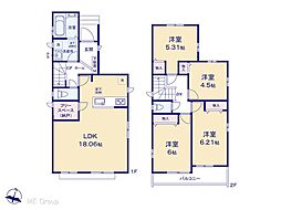 川口市北園町　新築一戸建て　全2棟