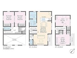 江戸川区江戸川3丁目　8期　新築一戸建て　全1棟