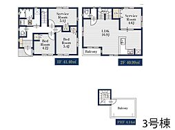 足立区伊興1丁目　新築一戸建て　全3棟