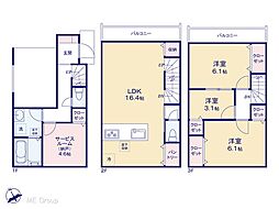 川口市芝塚原1丁目　新築一戸て　全3棟