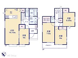 白井市南山2丁目　新築一戸建て　全2棟