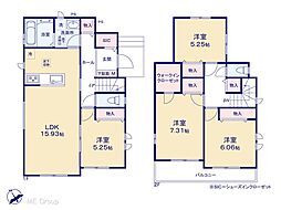 草加市清門3丁目　新築一戸建て　全3棟