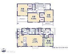 草加市新里町　新築一戸建て　全3棟