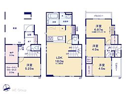 川口市上青木西2丁目　新築一戸建て　全2棟