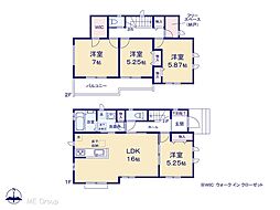 我孫子市湖北台5丁目　新築一戸建て　全2棟