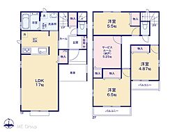 足立区西伊興1丁目　7期　新築一戸建て　全17棟