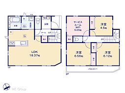 越谷市赤山町2丁目　新築一戸建て　全2棟