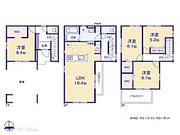 川口市前川3丁目　16期　新築一戸建て　全1棟