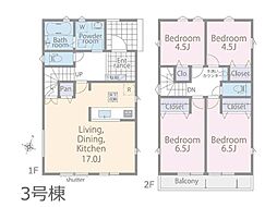 柏市酒井根5丁目　第1期　新築一戸建て 全3棟