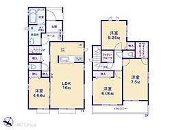 八潮市緑町3丁目　新築一戸建て　全2棟